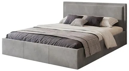 Čalúnená posteľ SOAVE rozmer 160x200 cm Sivá