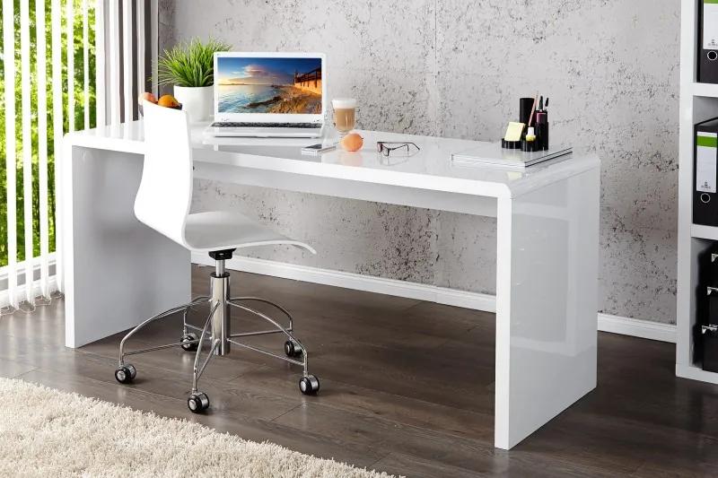 Bighome - Písací stôl TRADE - biela