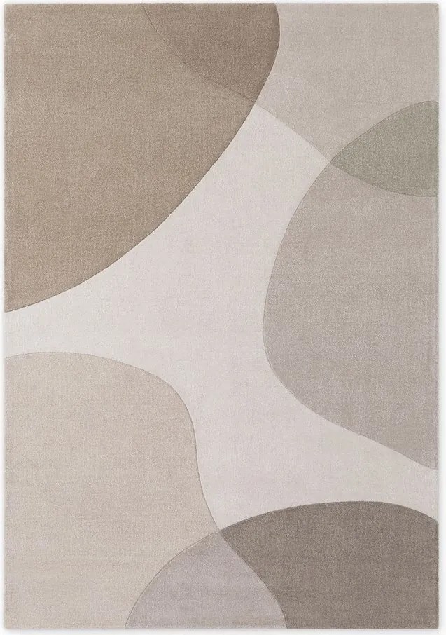 Béžový ručne tkaný vlnený koberec 200x300 cm Hackney Clarissa – Ted Baker