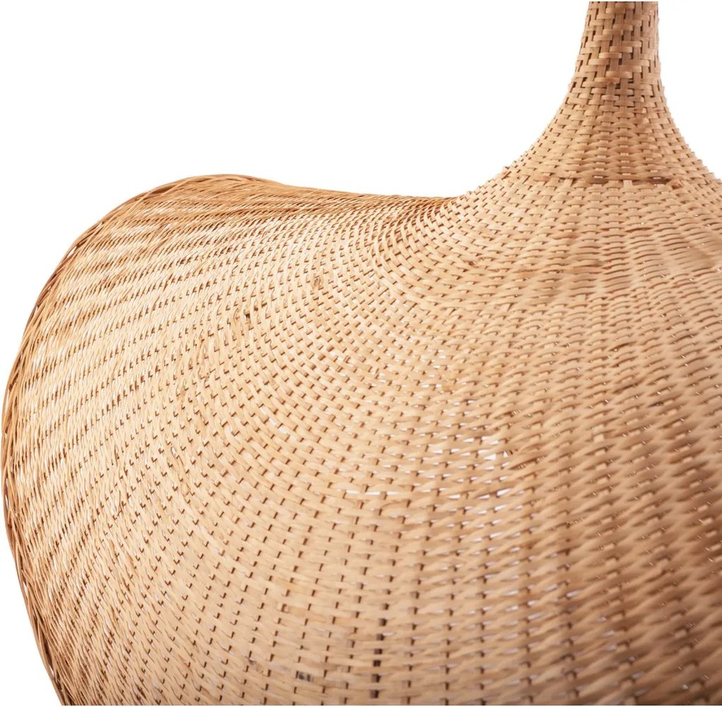Toolight Boho, závesné svietidlo 1xE27 APP1577-5C, prírodná hnedá, OSW-03800
