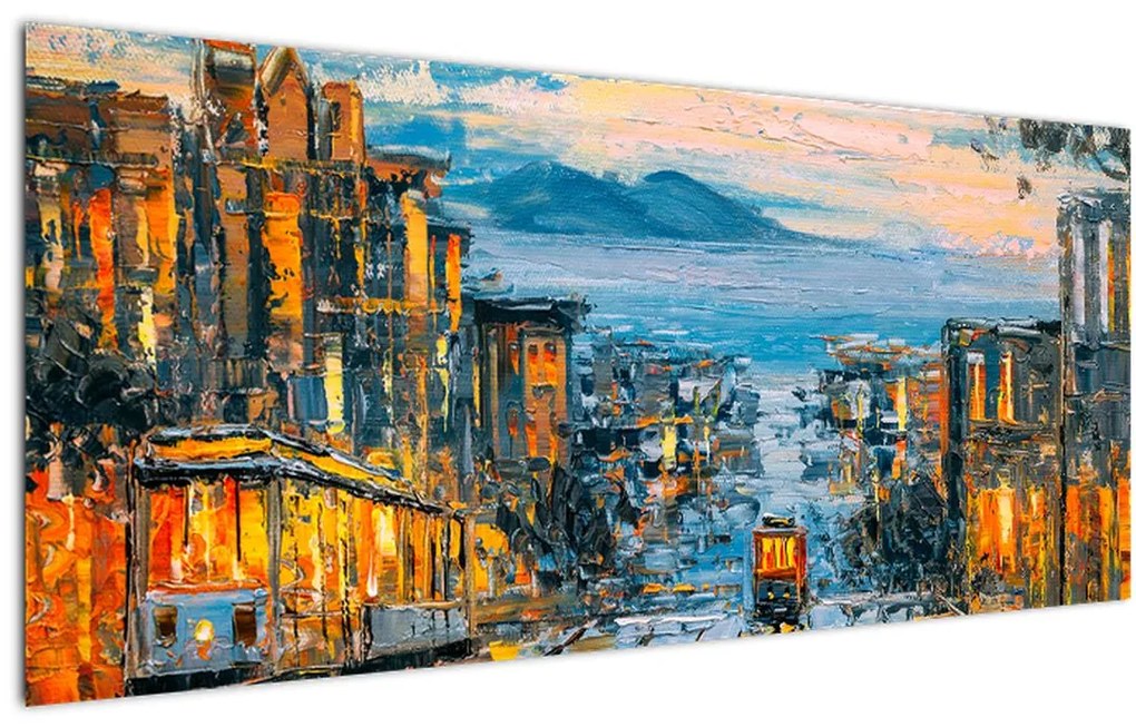 Obrázok - Cable Car, San Francisco (120x50 cm)