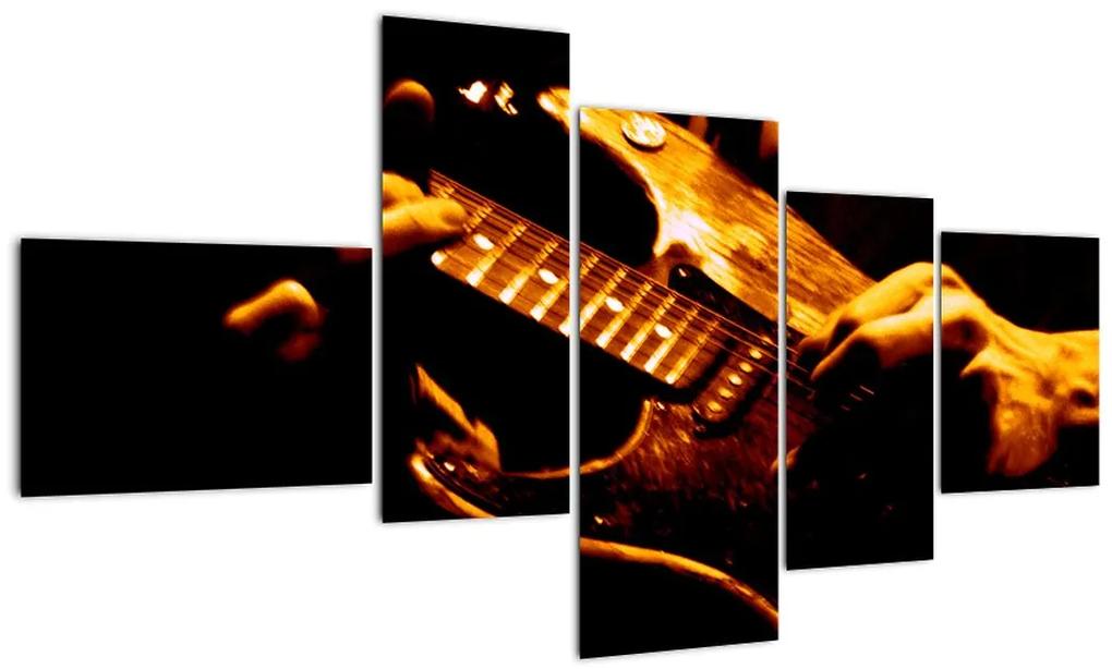 Obraz elektrické gitary