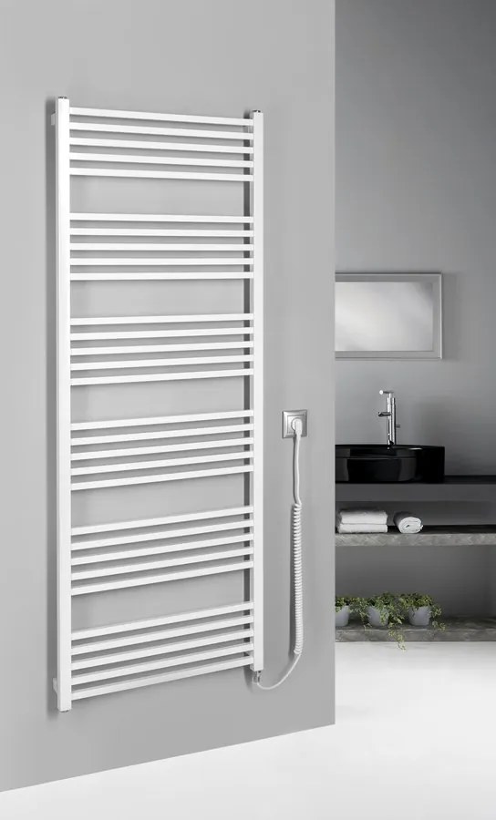 Sapho Sapho, METRO-E elektrické vykurovacie teleso, rovné, 500x1060 mm, 400 W, biela, ME410