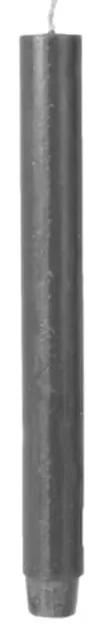 Broste Sviečka guľatá krátka 2,6 cm - tmavo šedá