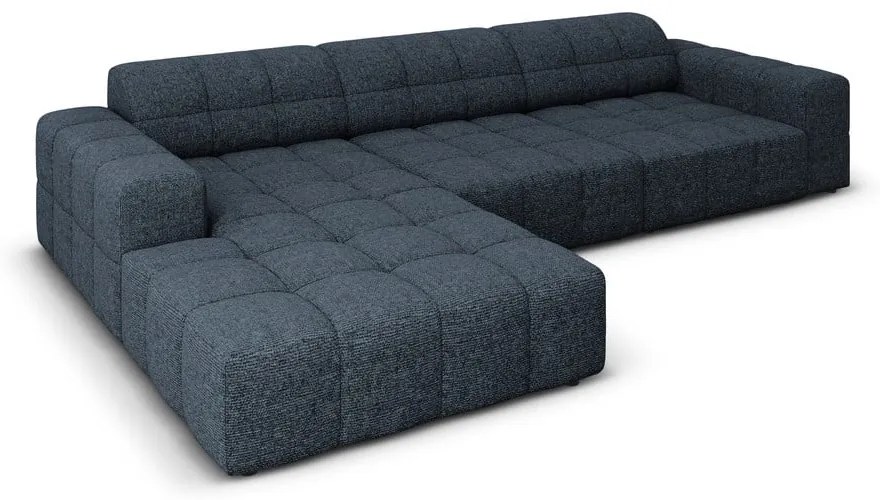 Modrá rohová pohovka (ľavý roh) Chicago – Cosmopolitan Design