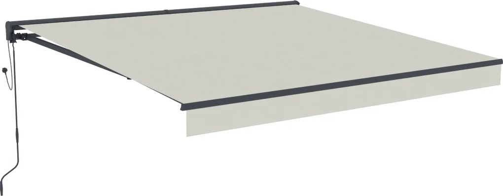 Elektrická markíza BestBerg BBSU-E350BG / 350 × 300 cm / béžová