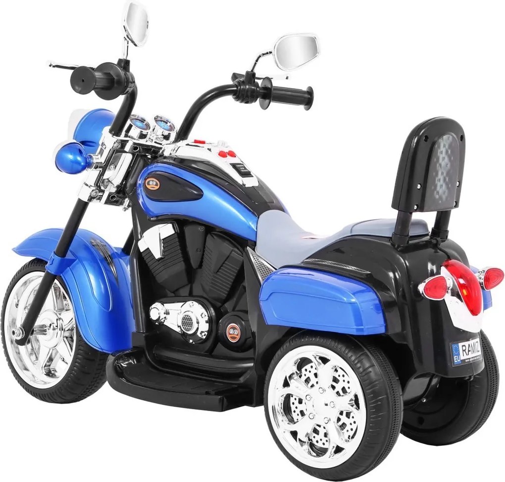 Ramiz Chopper NightBike Modrá