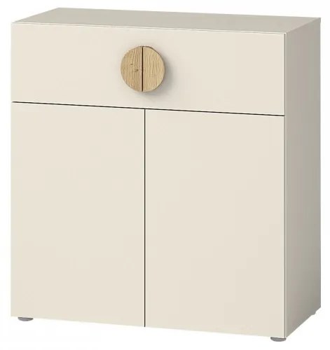 Komoda Manoze MN5 (kašmír + dub artisan). Vlastná spoľahlivá doprava až k Vám domov. 1122602