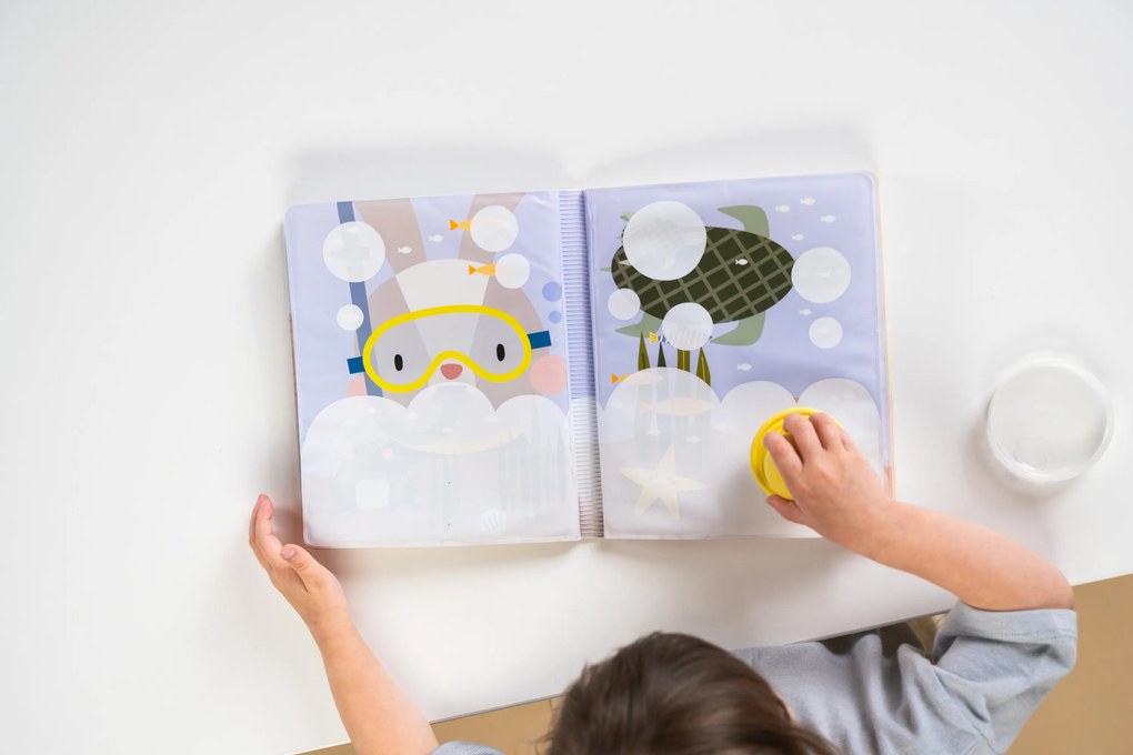 Kúzelná knižka s maľovaním vodou