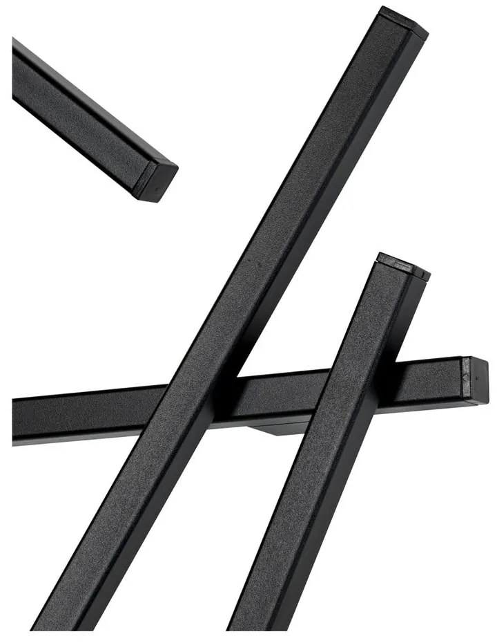 Čierny kovový nástenný vešiak 79 cm Matches – Spinder Design