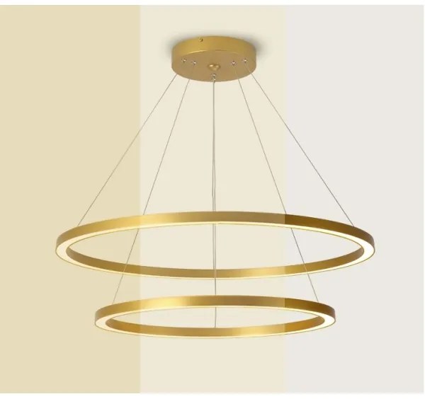 Immax NEO 07159-G80-60 - LED Stmievateľný luster FINO LED/93W/230V Tuya zlatá + DO