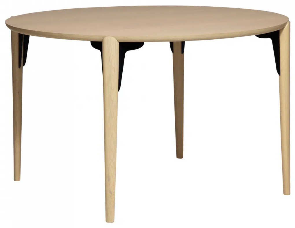 PARAGON OKRÚHLY JEDÁLENSKÝ STÔL, Ø 120 CM white oak