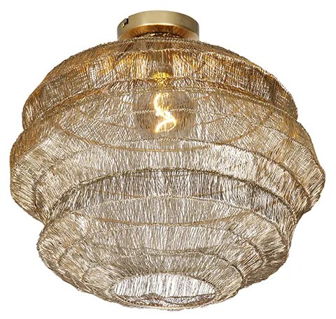 Orientálne stropné svietidlo zlaté 45 cm - Vadi