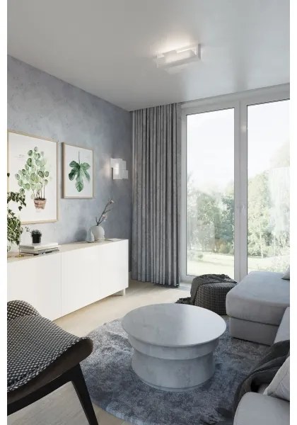 Brilagi - LED Stropné svietidlo HERA 2xE27/7,5W/230V biela