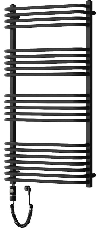 Mexen Apollo, elektrické vykurovacie teleso 1210x650 mm+ vykurovacia tyč 900W, čierna, W117-1210-650-2900-70