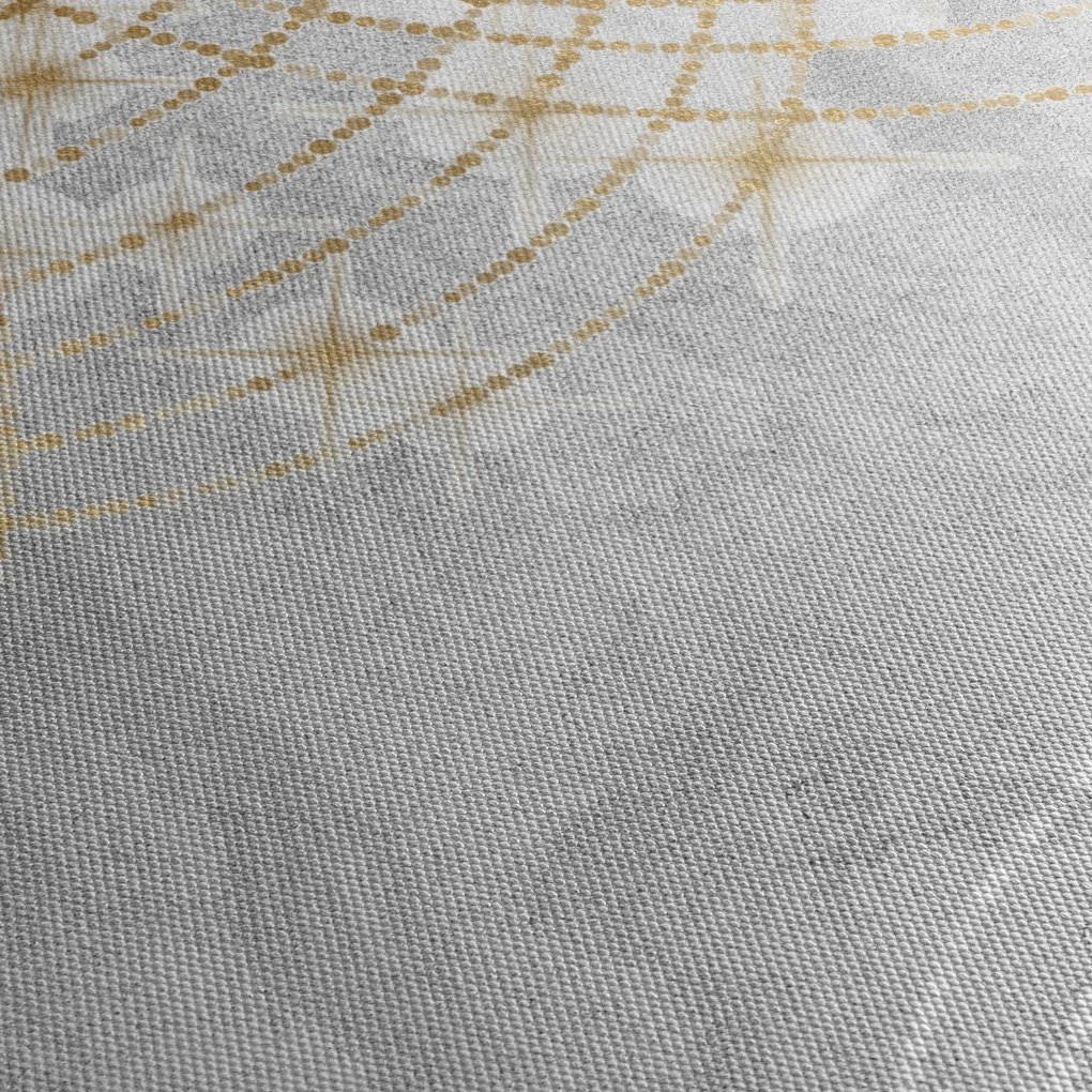 Obraz - Betón s dizajnom (120x50 cm)