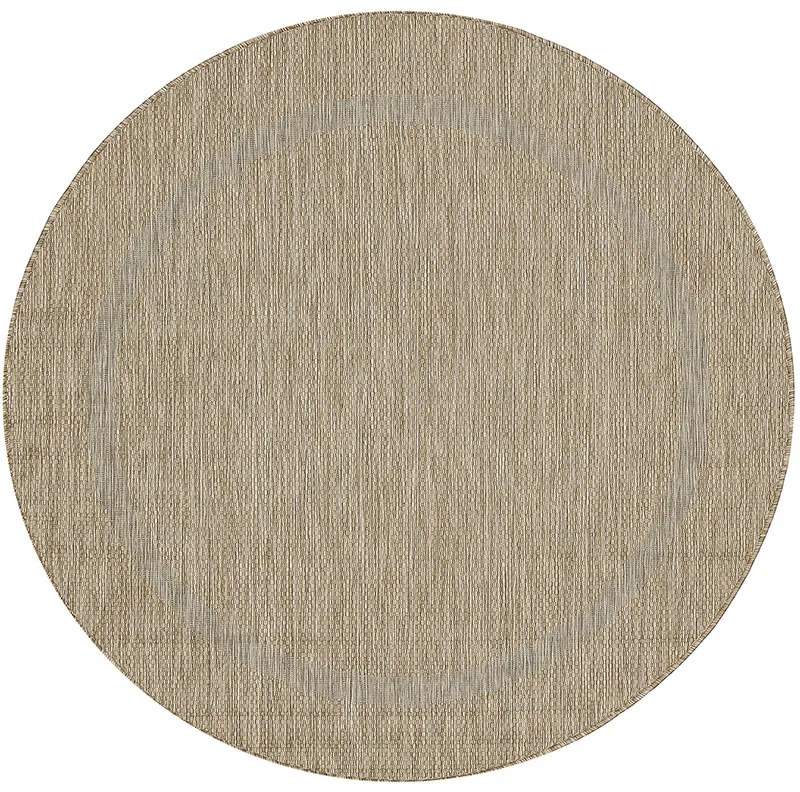 Koberce Breno Kusový koberec RELAX kruh 4311 Beige, béžová,160 x 160 cm