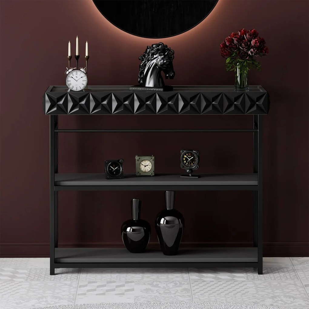 Konzolový stolík Zümrüt 102 × 32 × 83 cm