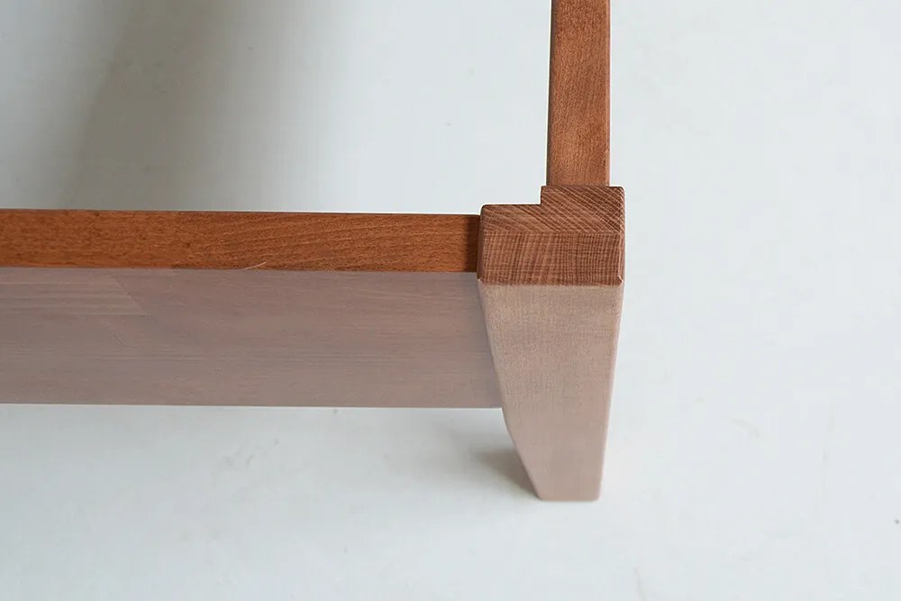 FINES drevená posteľ TALIA 180x200 orech tmavý