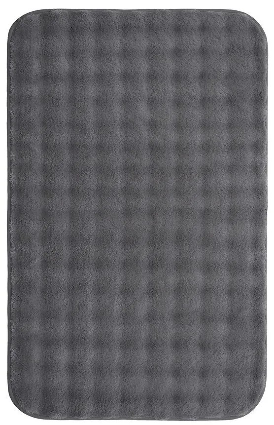 Sada 2 koberčekov 100x60 a 50x60 cm tmavošedá Flow