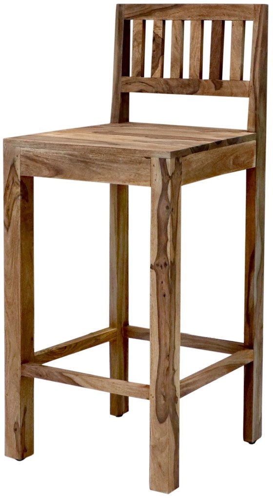 furniture-nabytek.cz - Barová židle dřevěná s masivu palisandr