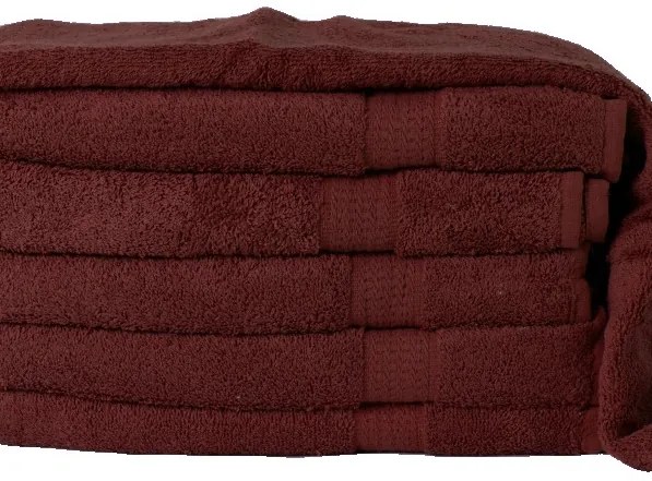 Osuška froté tmavo hnedá tmavá 70x140cm