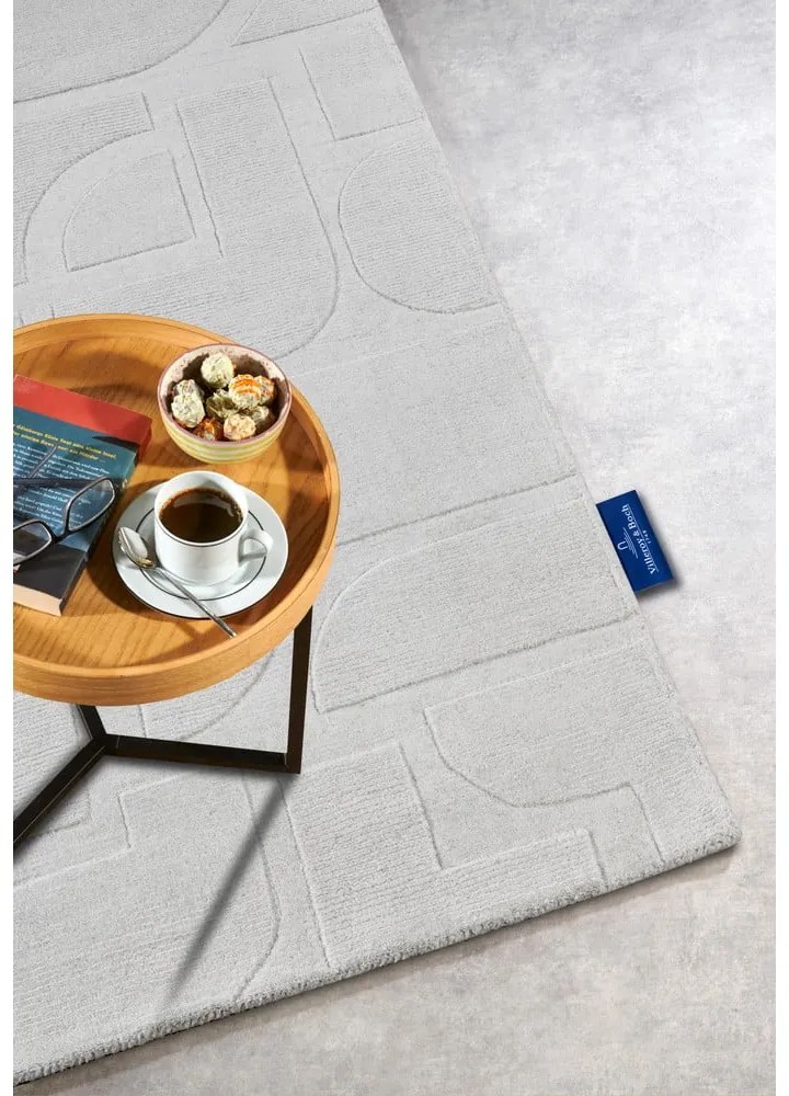 Krémovobiely ručne tkaný vlnený koberec 190x280 cm Alexis – Villeroy&amp;Boch