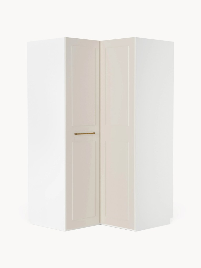 Modulárna rohová šatníková skriňa Charlotte, Š 115 cm, rôzne veľkosti