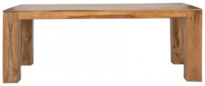 Jedálenský stôl Tara 200x90 indický masív palisander Orech