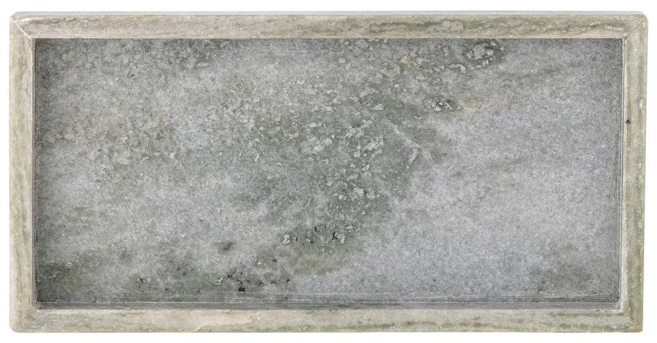 Mramorová dekoračná tácka 25,5x12,5 cm Majsa – Bloomingville