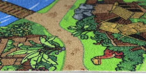 Koberce Breno Metrážny koberec DINO 29, šíře role 400 cm, viacfarebná