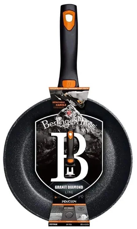 BerlingerHaus panvica 28cm s odnímateľnou rúčkou Granit Diamont Line