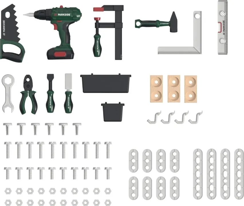 Kidland Detský dielenský pracovný stôl Ponk WS-14755