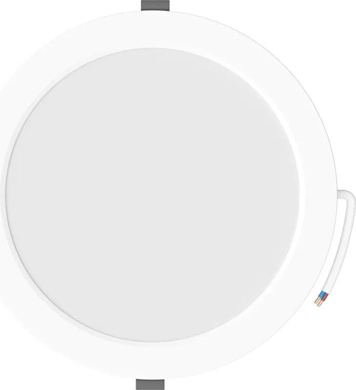 Mexen LDRR, LED stropné svietidlo na zapustenie, priemer 12 cm 22 cm, 18W, studená - 6500K, 1980 lm, biela - L210-022-1865-20