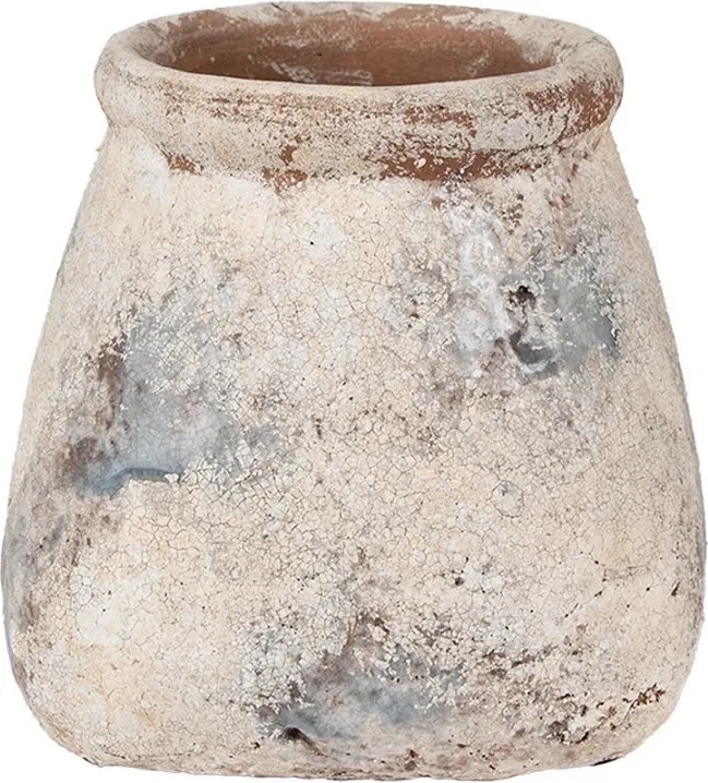 Planter 18x18x17 Cm Beige Terracotta - 18*18*17 cm