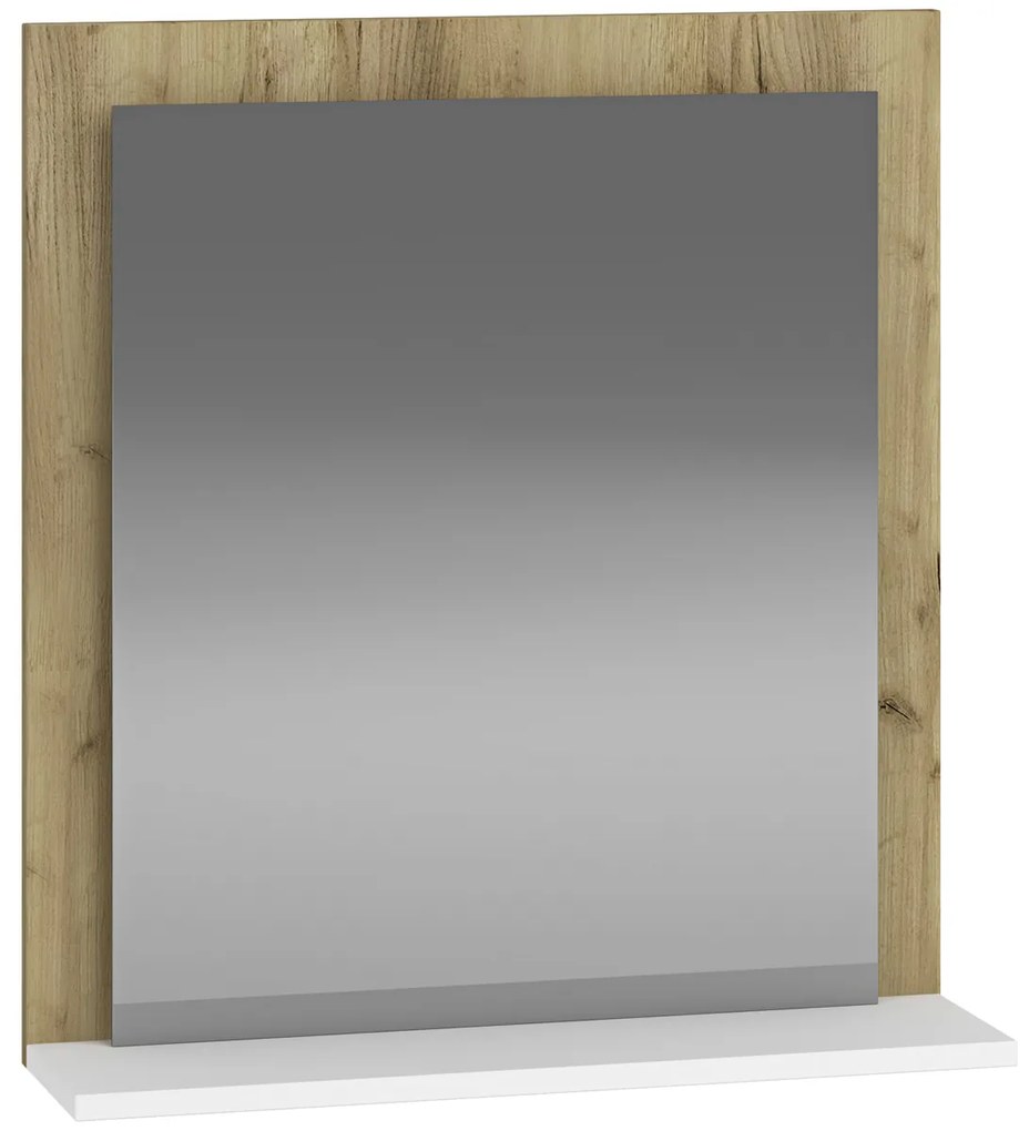 Zrkadlo na stenu Baleta Z60 - craft zlatý / alaska