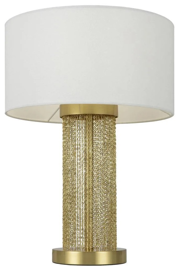 Stolová lampa „Impressive Gold", Ø 34, výš. 47 cm