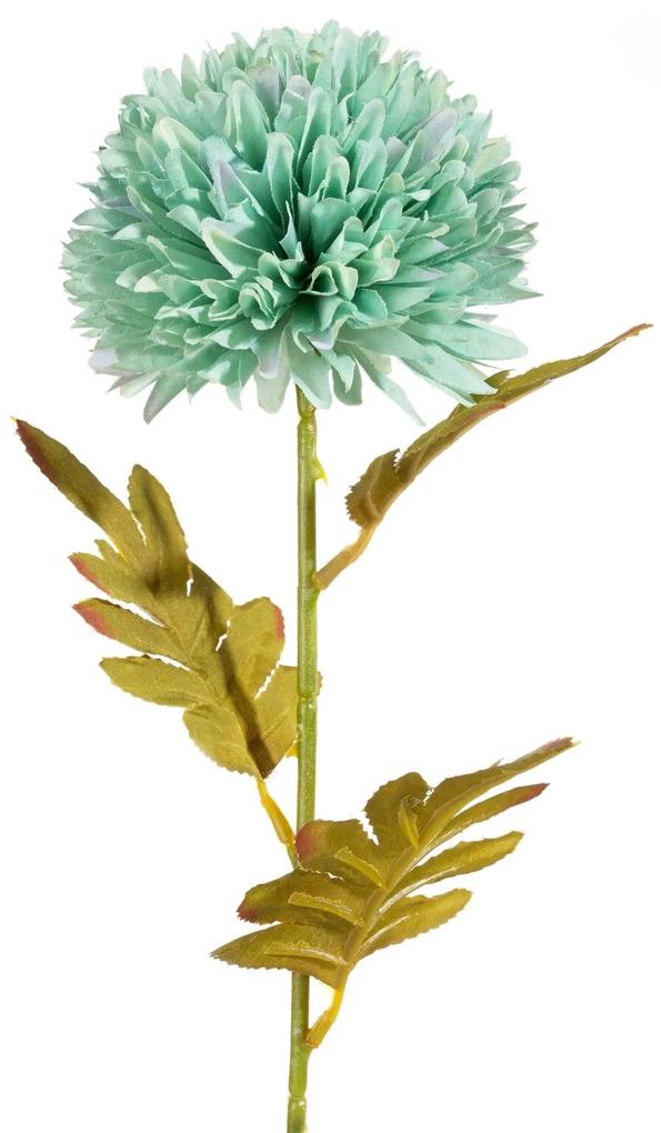 Dekoračný kvet 63 cm, priemer kvetu 12 cm mätová