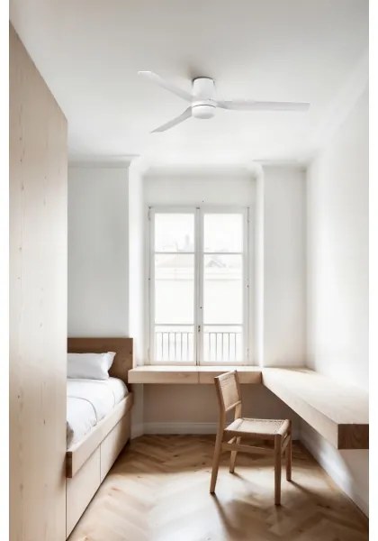 FARO 33832-1TW-LED Stmiev. ventilátor MINI PUNT TUB S LED/10W 2700/4000/6000K +DO