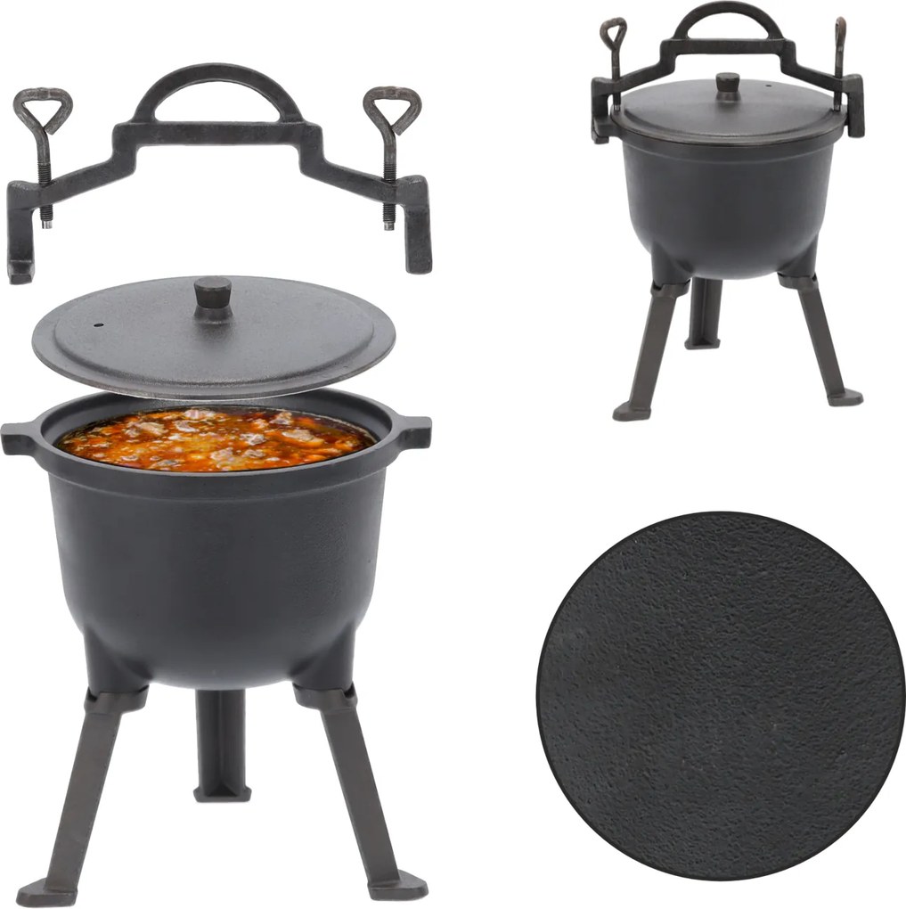 CH Liatinový poľovnícky kotlík 5 L