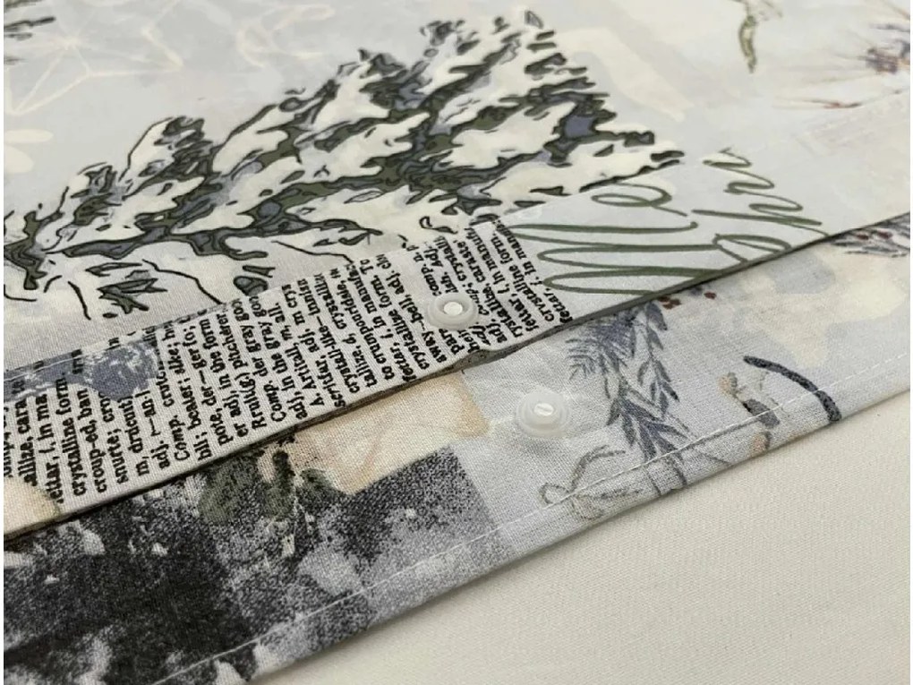 Bavlnené obliečky WINTER WHISPER farebné Rozmer obliečky: 70 x 90 cm | 140 x 200 cm