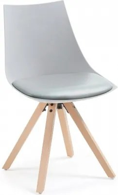 KVADRO stolička Sivá - svetlá
