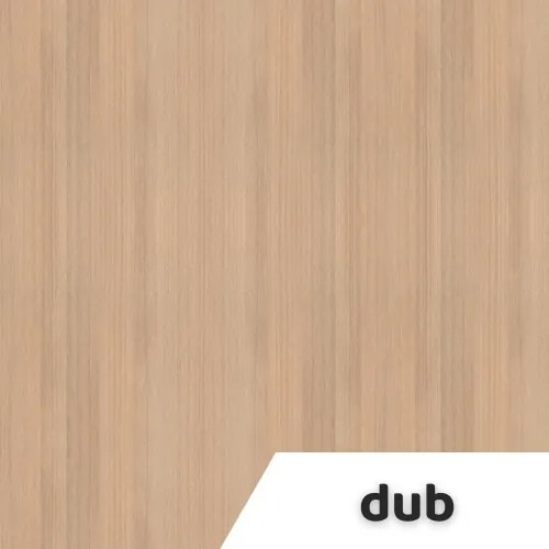 Zostava kancelárskeho nábytku Visio LUX 7, dub