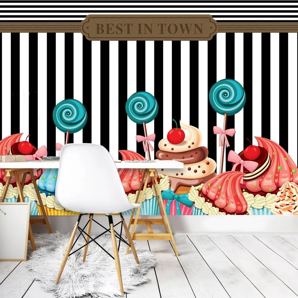 Fototapeta - Cupcake (152,5x104 cm)