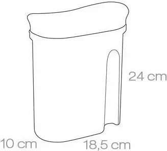 TESCOMA dóza 4FOOD 2.0 l , 2 l