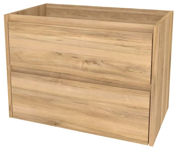 Mereo, Mereo Opto, kúpeľňová skrinka 81 cm, Multidecor, Orech Pacifik prírodný, MER-CN991SOPP2