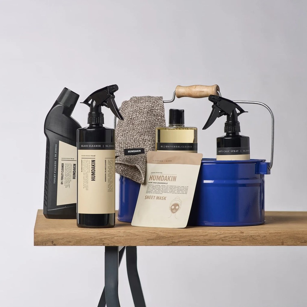 Humdakin Plechový úložný box System Bucket Blue