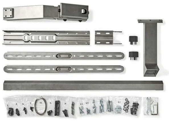 Nedis TVSM5120GY - Stojan pre TV Full Motion 37-75”