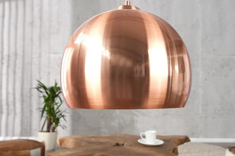 Závesné svietidlo Copper meď 30cm