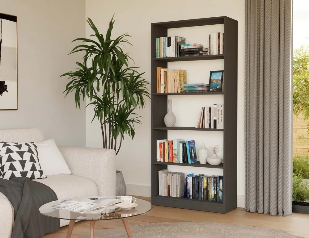 Regál Onyx R80 80 cm antracit